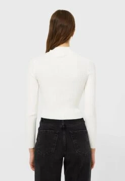 Stradivarius STEHKRAGEN - Strickpullover - White 8 Stradivarius STEHKRAGEN - Strickpullover - White -Stradivarius Deutschland Verkaufs-Shop f95a61718ef44e4abb0c4154045e2210