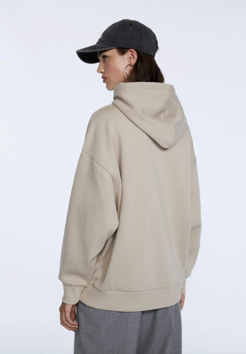 Stradivarius Kapuzenpullover - Stone 3 Stradivarius Kapuzenpullover - Stone – Bild 3