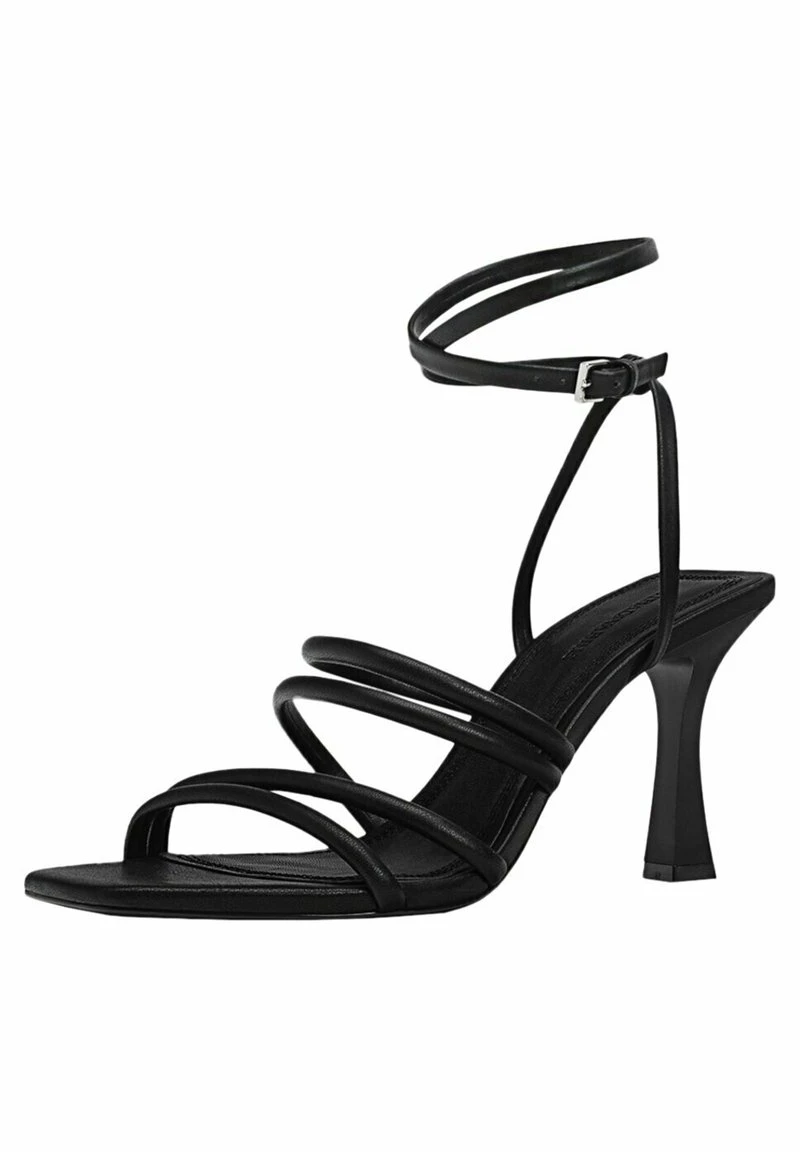 Stradivarius WIDE FIT - High Heel Sandalette - Black 6 Stradivarius WIDE FIT - High Heel Sandalette - Black – Bild 6