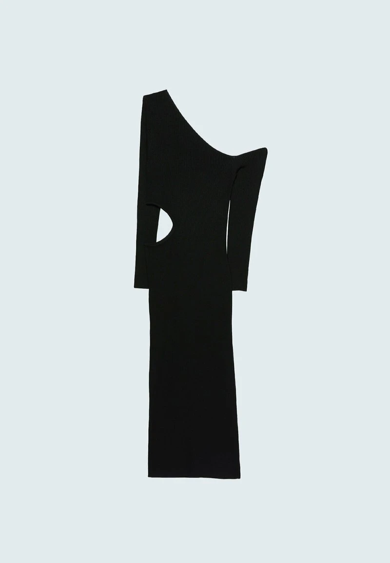 Stradivarius Strickkleid - Black 6 Stradivarius Strickkleid - Black – Bild 6