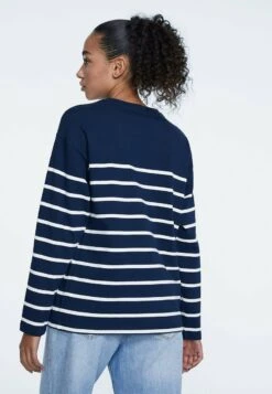 Stradivarius MIT STREIFEN - Langarmshirt - Dark Blue 8 Stradivarius MIT STREIFEN - Langarmshirt - Dark Blue -Stradivarius Deutschland Verkaufs-Shop fe7d2530543f4dc0bd1cc8982176c74a